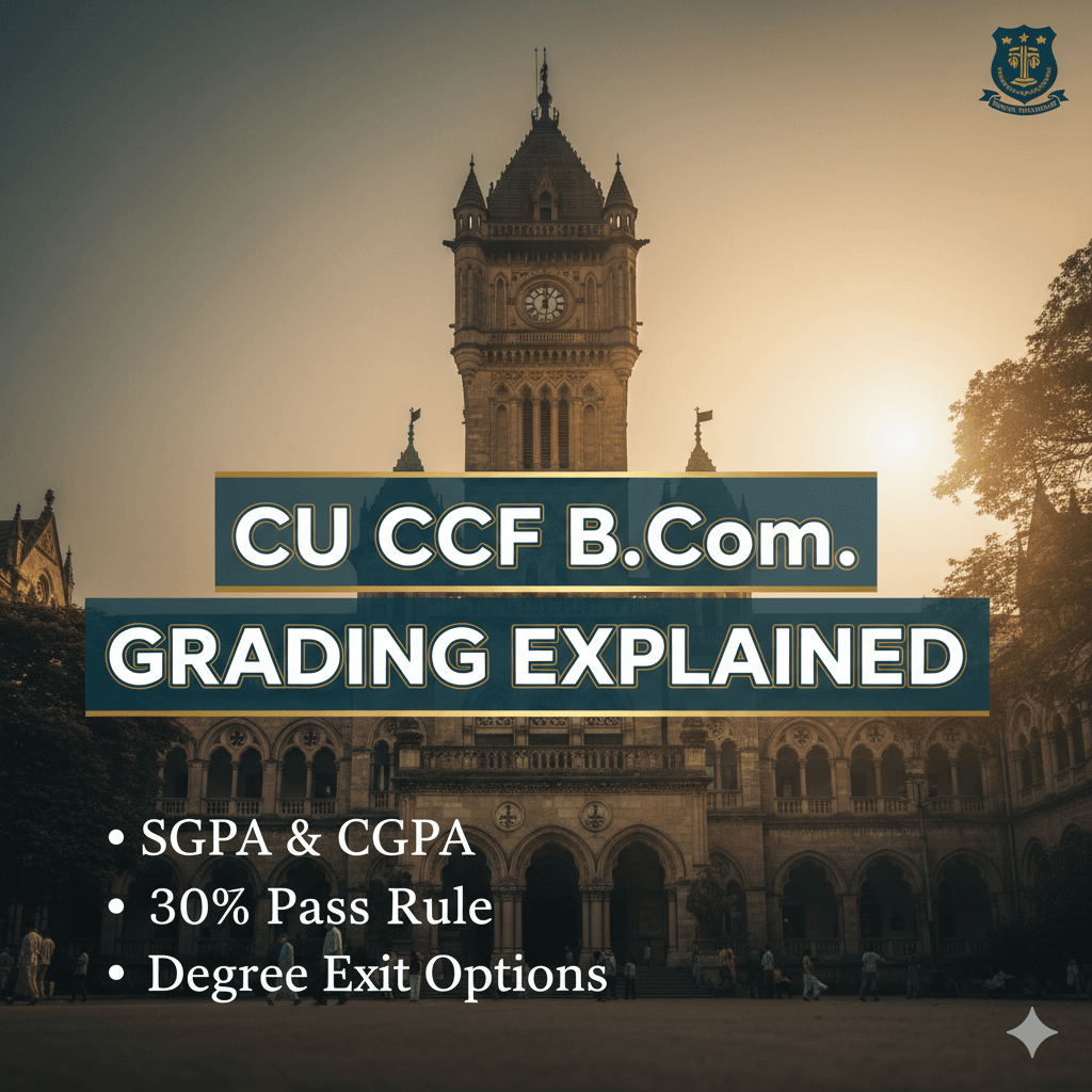 CU B.Com. CCF Grading Guide: SGPA, CGPA, & Degree Exit Rules