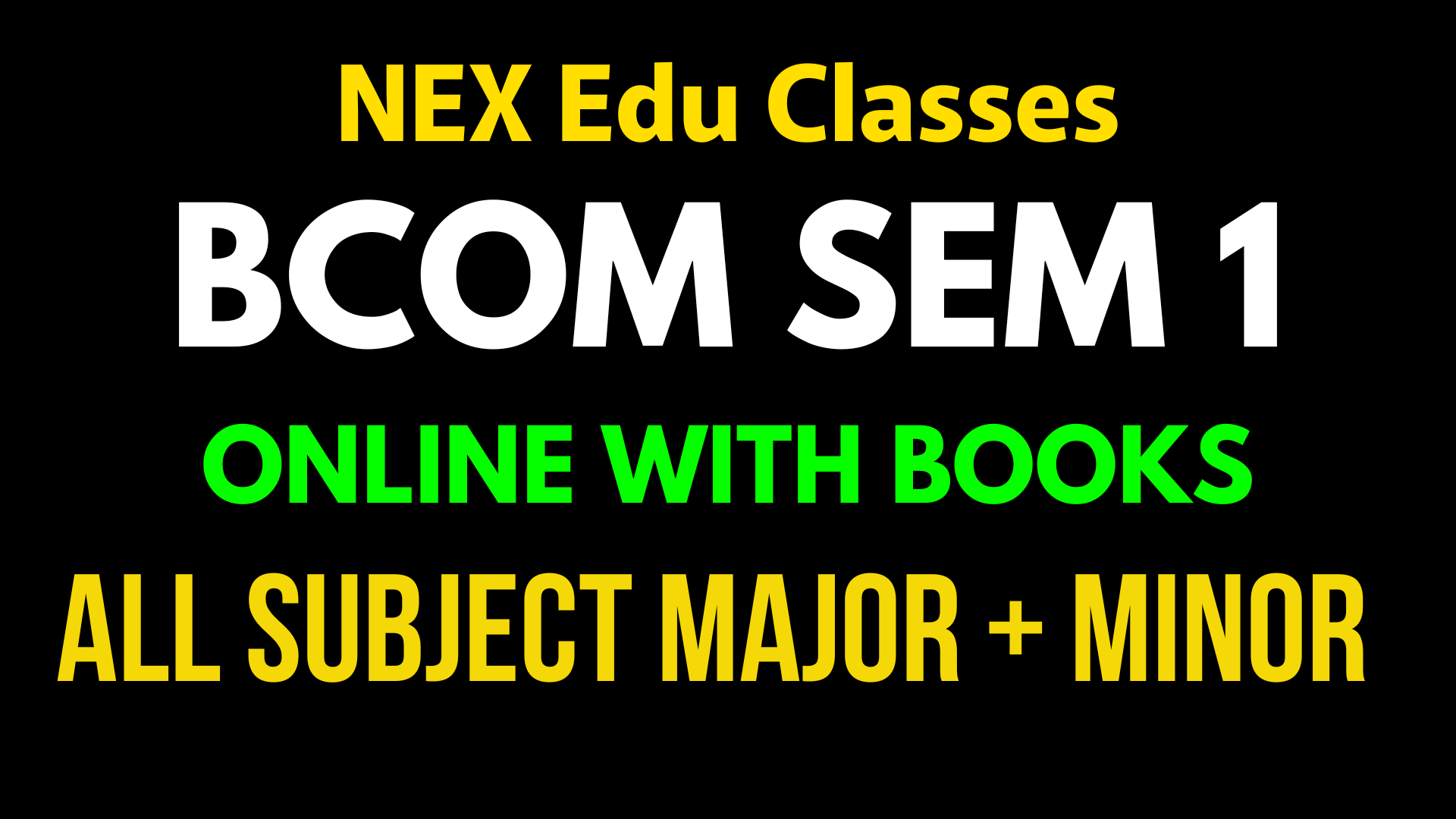 Sem 1 Online