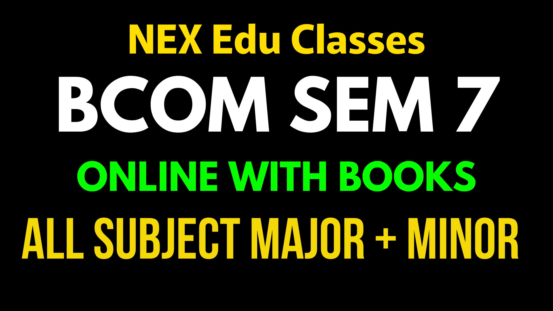 Sem 7 Online
